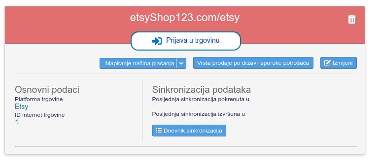 Aktivacija sinkronizacije